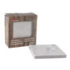 Onderzetter Marmer Set Van 4 10x10cm -Keukenbenodigdheden Winkel 101 0117 1