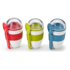Joie On The Go Yoghurt Beker 3 Assorti -Keukenbenodigdheden Winkel 101 0158 2 1 1
