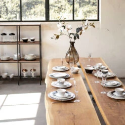 Dutch Rose Amsterdam Loft Dinerbord Plat 26 Cm Wit Glitter 7 Dutch Rose Amsterdam Loft Dinerbord Plat 26 Cm Wit Glitter -Keukenbenodigdheden Winkel 101 0338 3 1 1