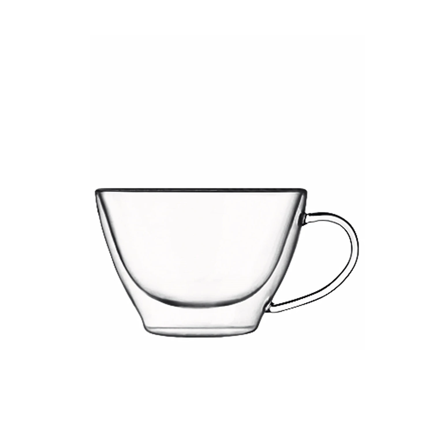 Luigi Bormioli Mok Dubbelwandig Laag Model 38,5 Cl Set Van 2 3 Luigi Bormioli Mok Dubbelwandig Laag Model 38,5 Cl Set Van 2