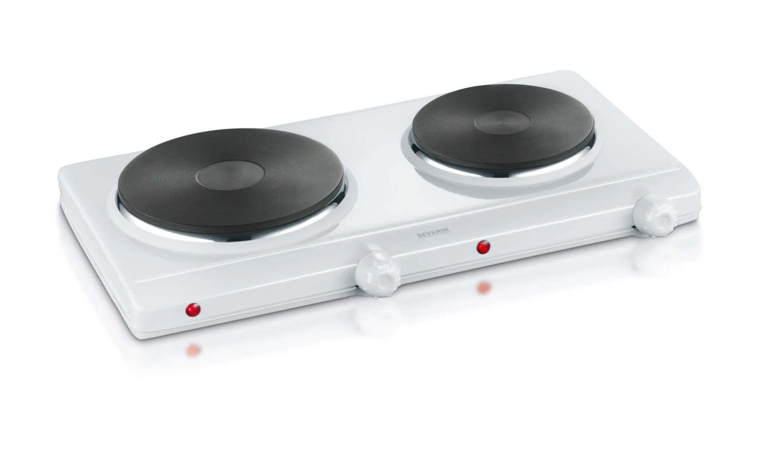 Severin Dubbele Kookplaat 2500W Wit DK 1042 3 Severin Dubbele Kookplaat 2500W Wit DK 1042