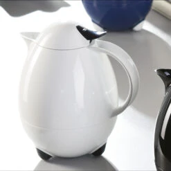 Leifheit Columbus Thermoskan 1.0 L Wit -Keukenbenodigdheden Winkel 101 1283 1 6