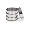 Patisse Flanringen RVS 4 Stuks -Keukenbenodigdheden Winkel 101 1410 1 2