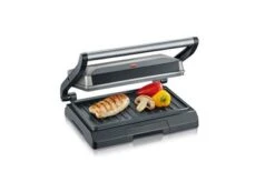 Severin Compacte Multigrill 800W Grijs MetallicKG 2394 -Keukenbenodigdheden Winkel 101 2394 4 1