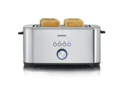 Severin Broodrooster Voor 4 Sneetjes XXL MetBagelfunctie AT 2512 8 Severin Broodrooster Voor 4 Sneetjes XXL MetBagelfunctie AT 2512 -Keukenbenodigdheden Winkel 101 2512 3 1