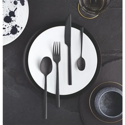Amefa Manille Vintage Bestekset 16-delig Zwart 5 Amefa Manille Vintage Bestekset 16-delig Zwart - Afbeelding 3
