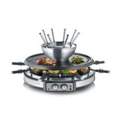 Severin Raclette Fondue & Gourmet Combinatie 8-persoons RG 2348 -Keukenbenodigdheden Winkel 101 2851 3 1