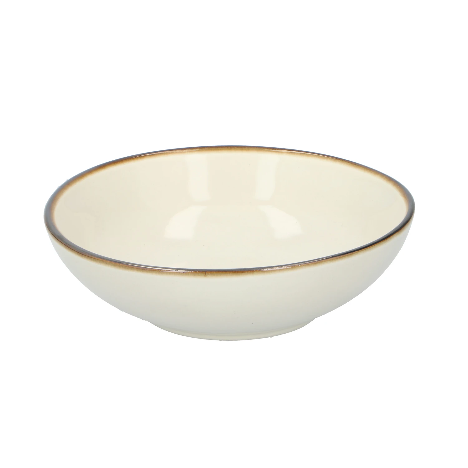 Kom 18 Cm Crème Keramiek 3 Kom 18 Cm Crème Keramiek