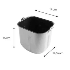 Inventum Broodbakmachine BM55 800 Gr Zwart -Keukenbenodigdheden Winkel 101 4097 3 1