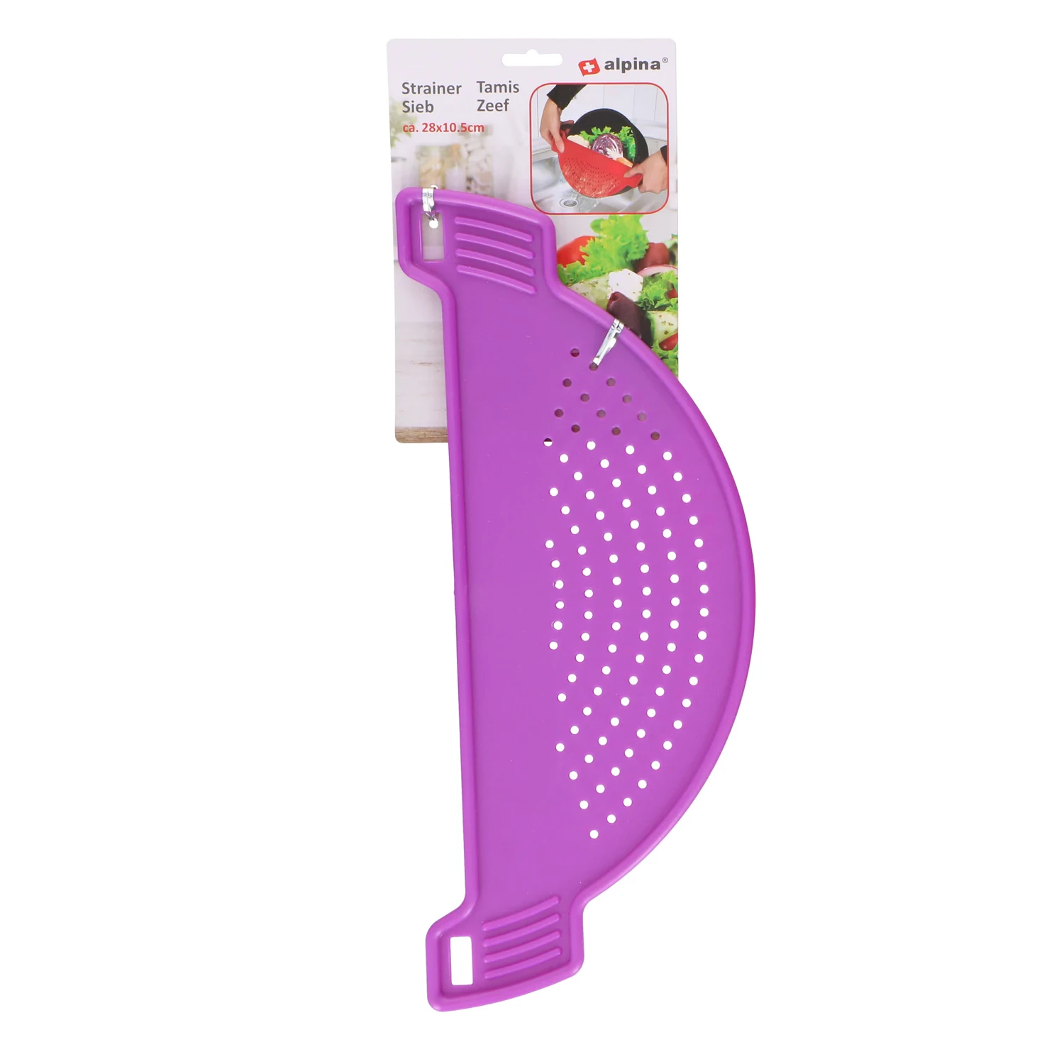 Alpina Afgietdeksel 28X10,5Cm Assorti 4 Alpina Afgietdeksel 28X10,5Cm Assorti - Afbeelding 2