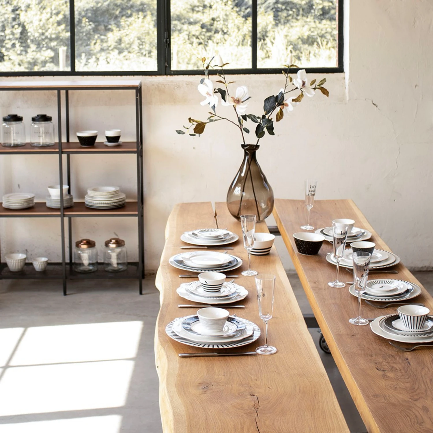 Dutch Rose Amsterdam Loft Kom 14 Cm Wit Streep Zwart 5 Dutch Rose Amsterdam Loft Kom 14 Cm Wit Streep Zwart - Afbeelding 3