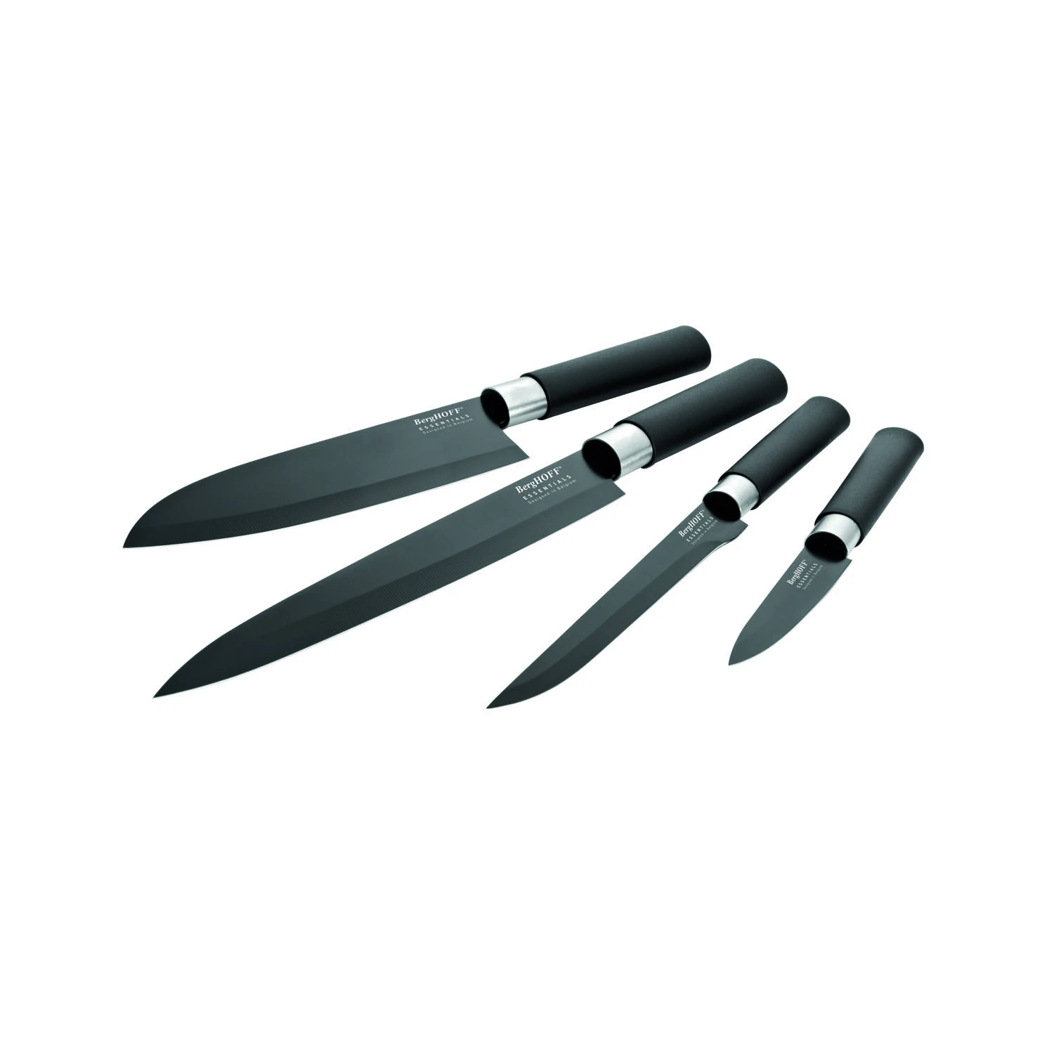 Messenset Keramisch 4 Delig Zwart RavenEssentials Berghoff 3 Messenset Keramisch 4 Delig Zwart RavenEssentials Berghoff