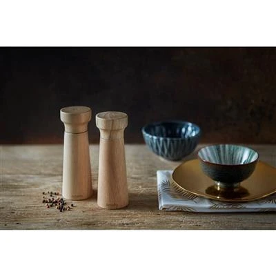 Amefa Peper En Zout Molenset 15 Cm Hout 4 Amefa Peper En Zout Molenset 15 Cm Hout - Afbeelding 2
