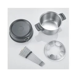 Severin Fondue 1500W 8-persoons Zwart FO 2470 -Keukenbenodigdheden Winkel 101 6903 2 1