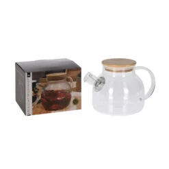 Excellent Houseware Theepot Borosilcaat 1 L -Keukenbenodigdheden Winkel 101 7884 3 1