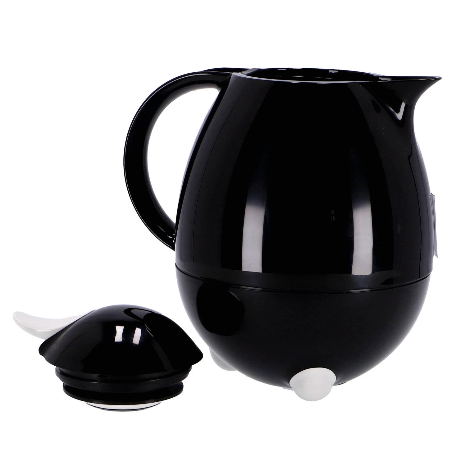 Leifheit Columbus Thermoskan 1 L Zwart 6 Leifheit Columbus Thermoskan 1 L Zwart - Afbeelding 4