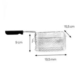 Inventum Friteuse GF431 3 L RVS 2200W -Keukenbenodigdheden Winkel 101 9401 6 1