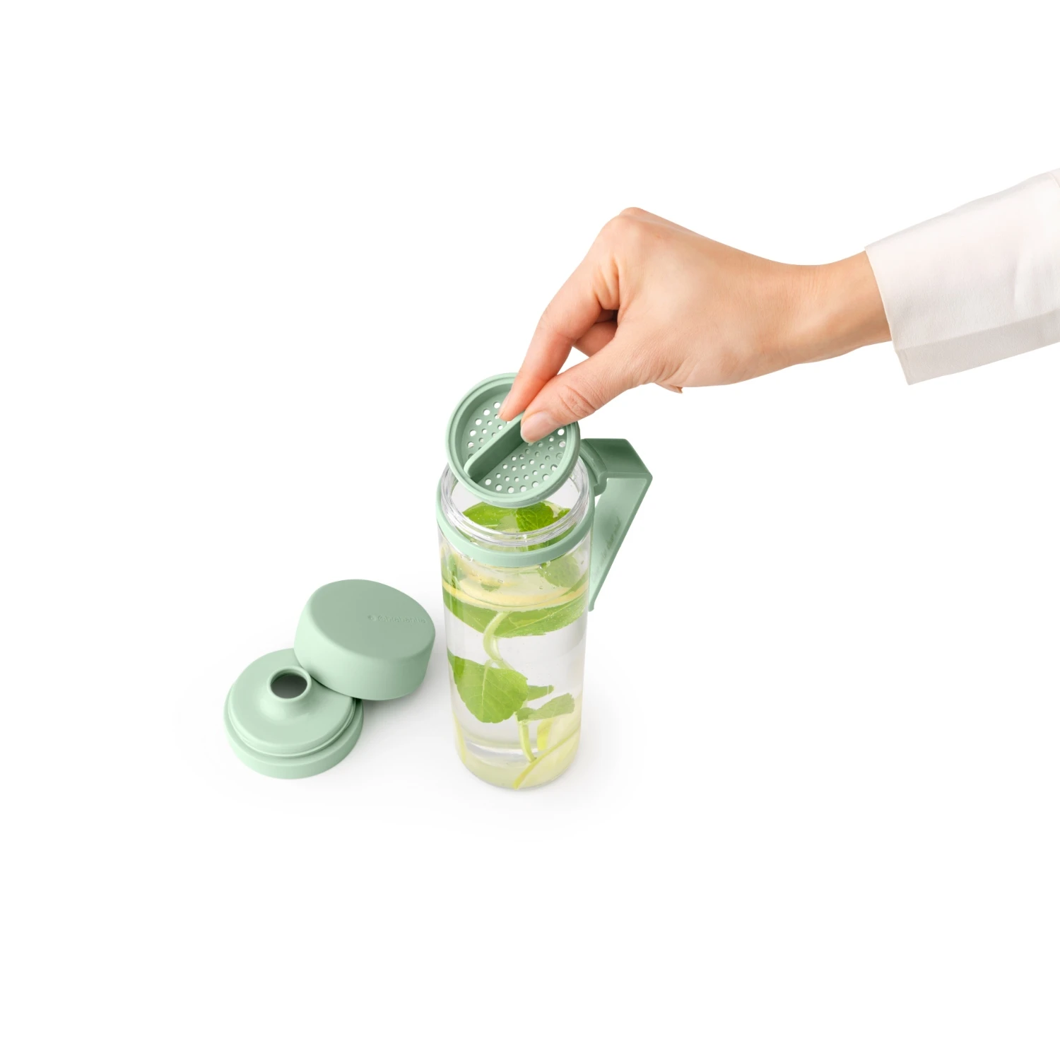 Brabantia Make En Take Waterfles 0,5 L Jade Green 5 Brabantia Make En Take Waterfles 0,5 L Jade Green - Afbeelding 3