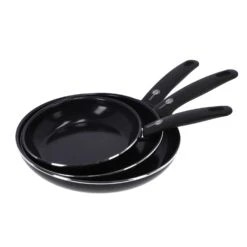 Greenpan Cambridge Black Koekenpan Set 3 Stuks20 Cm, 24 Cm En 28 Cm -Keukenbenodigdheden Winkel 102 2449 3 1