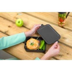 Brabantia Make En Take Lunchbox Medium Donkergrijs -Keukenbenodigdheden Winkel 102 2520 5 1