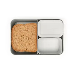 Brabantia Make & Take Bento Lunchbox Groot Lichtgrijs -Keukenbenodigdheden Winkel 102 3503 3 1