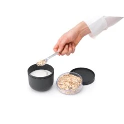 Brabantia Make En Take Yoghurtbeker 0,5 Liter Donkergrijs -Keukenbenodigdheden Winkel 102 4180 3 1