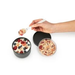 Brabantia Make En Take Yoghurtbeker 0,5 Liter Donkergrijs -Keukenbenodigdheden Winkel 102 4180 4 1