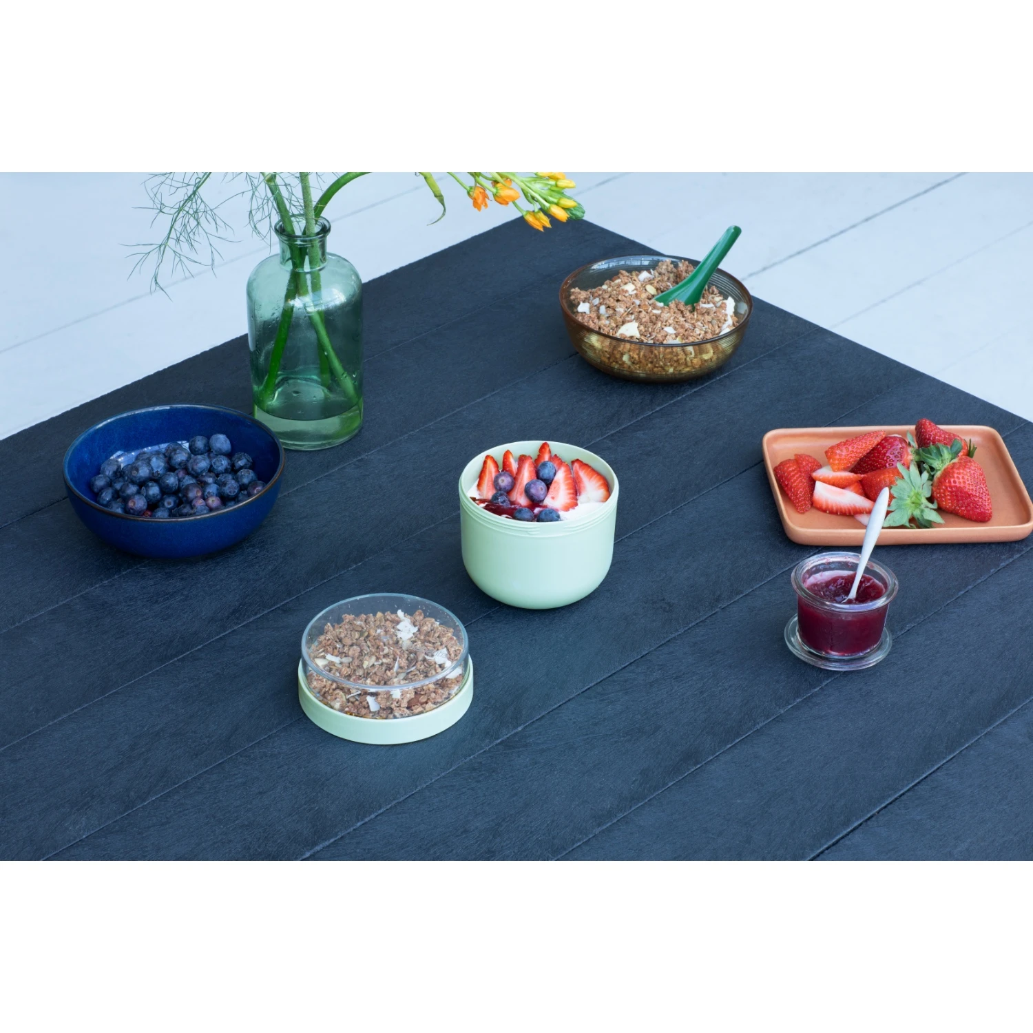 Brabantia Make En Take Yoghurtbeker 0,5 L Jade Green 8 Brabantia Make En Take Yoghurtbeker 0,5 L Jade Green - Afbeelding 6