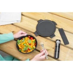 Brabantia Make En Take Lunchkom 1 Liter Donkergrijs -Keukenbenodigdheden Winkel 102 6009 5 1