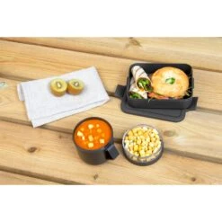 Brabantia Make En Take Lunchset 2 Delig Dark Grey -Keukenbenodigdheden Winkel 102 6665 5 1