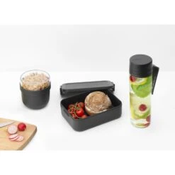 Brabantia Make En Take Ontbijt En Lunchset Dark Grey -Keukenbenodigdheden Winkel 102 6740 3 1