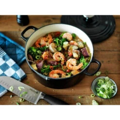 BK Bourgogne Braadpan Ø24 Cm Aqua Blue -Keukenbenodigdheden Winkel 102 7527 5 1