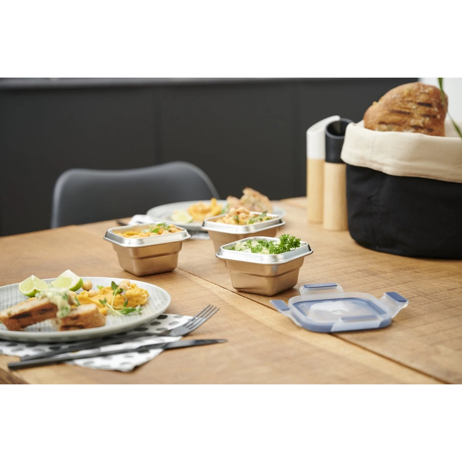 Tefal Masterseal RVS Vershouddoos Vierkant 0.2 L 5 Tefal Masterseal RVS Vershouddoos Vierkant 0.2 L - Afbeelding 3