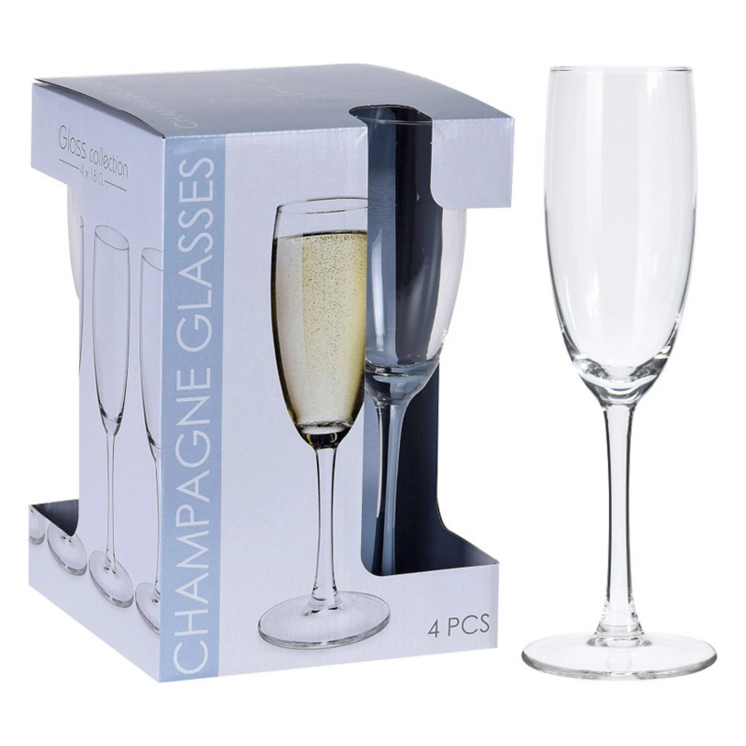 Champagneglas Set 4 Stuks 5 Champagneglas Set 4 Stuks - Afbeelding 3