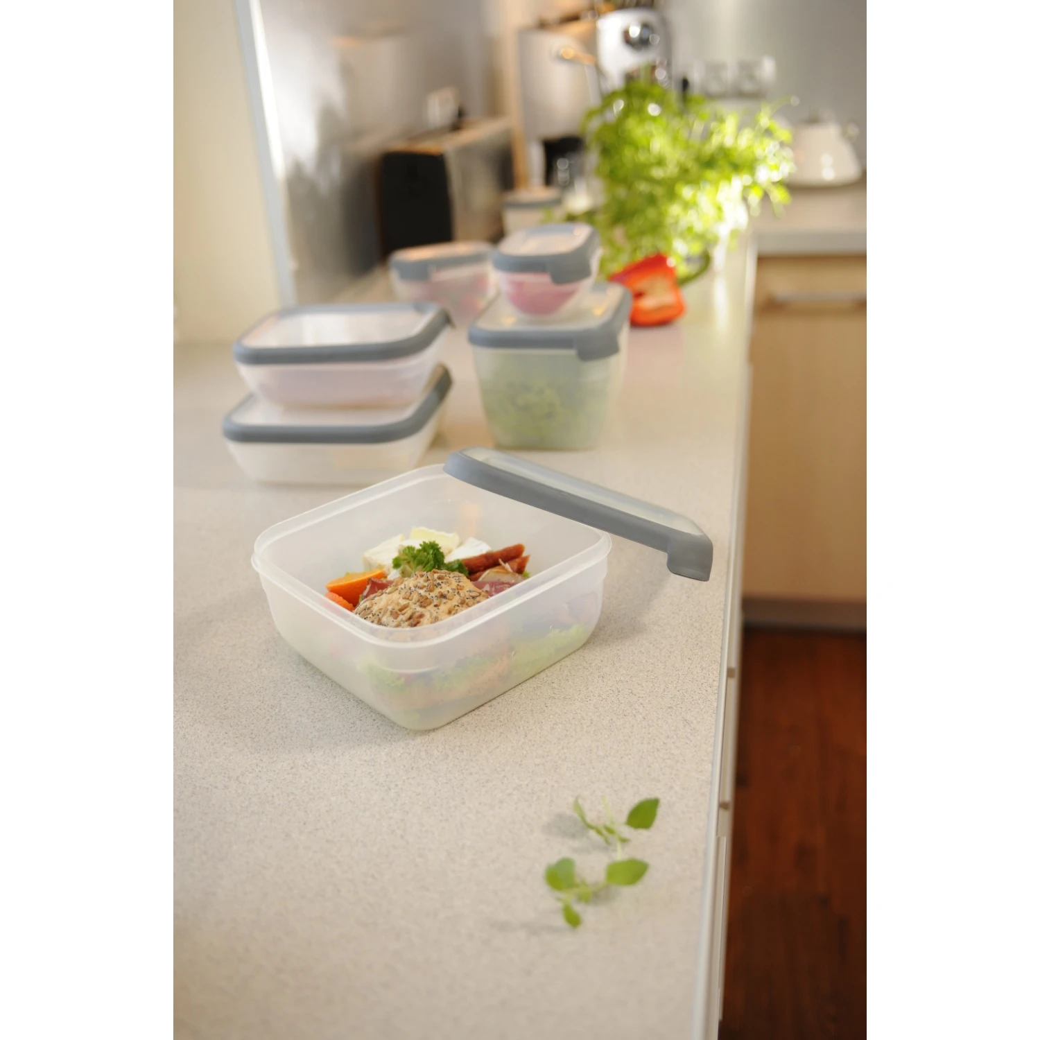 Curver Grand Chef Vershoudbak 2,5L Vierkant 6 Curver Grand Chef Vershoudbak 2,5L Vierkant - Afbeelding 4