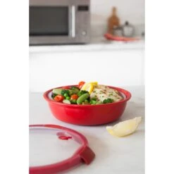 Curver Smart Microwave Eco Steamer Rond 1L -Keukenbenodigdheden Winkel 141 3132 4 1