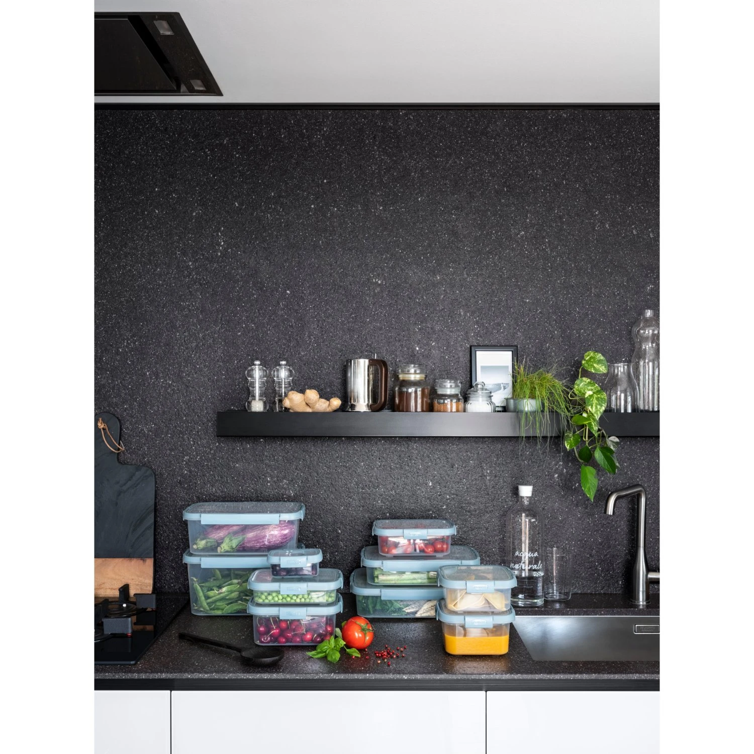 Curver Smart Fresh Eco Vershoudbakje Recht Hoekig 0,7L 6 Curver Smart Fresh Eco Vershoudbakje Recht Hoekig 0,7L - Afbeelding 4