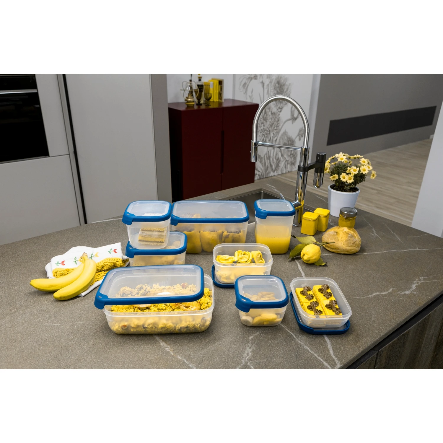 Curver Grand Chef Vershoudbak 1,2L Vierkant 7 Curver Grand Chef Vershoudbak 1,2L Vierkant - Afbeelding 5