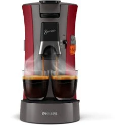 Philips Senseo Koffiepadapparaat CSA230/90 Select Rood/grijs 13 Philips Senseo Koffiepadapparaat CSA230/90 Select Rood/grijs -Keukenbenodigdheden Winkel 212 2918 4 1