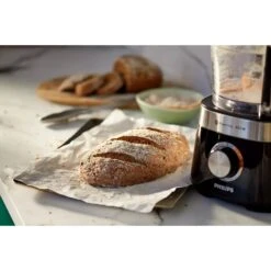 Philips Keukenmachine HR7530/10 Viva 850W Zwart/RVS -Keukenbenodigdheden Winkel 212 5011 4