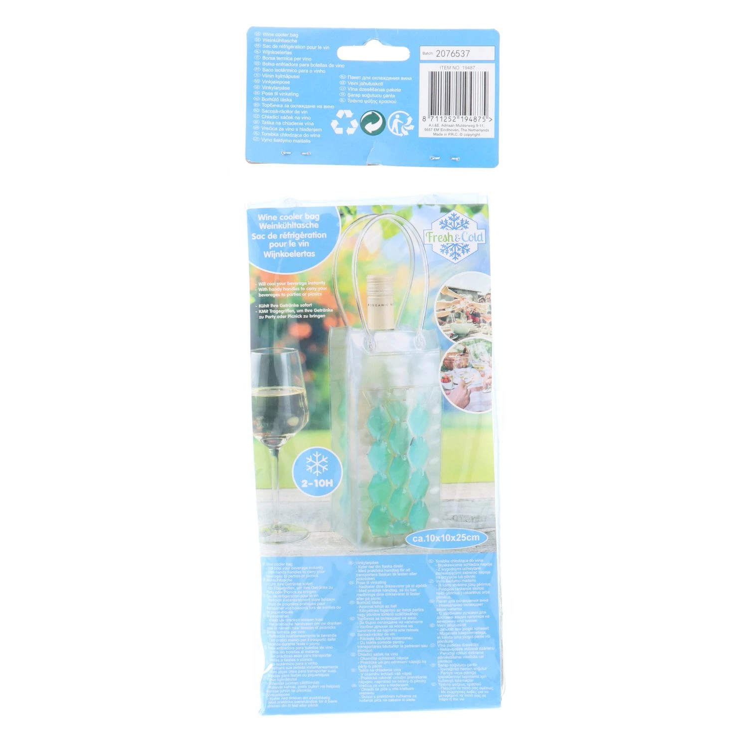 Wine Cooler Bag 10x10x25Cm 8 Wine Cooler Bag 10x10x25Cm - Afbeelding 6