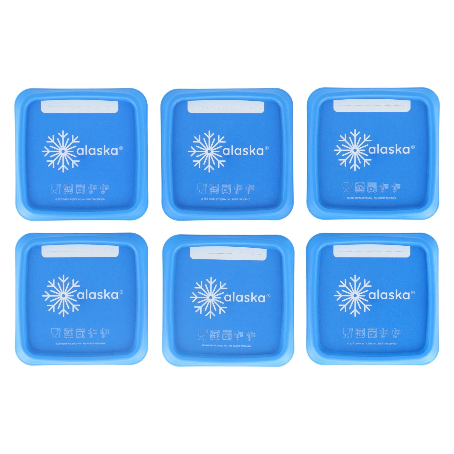 Merkloos Diepvriesdoos 200 Ml Alaska 6 Stuks 6 Merkloos Diepvriesdoos 200 Ml Alaska 6 Stuks - Afbeelding 4